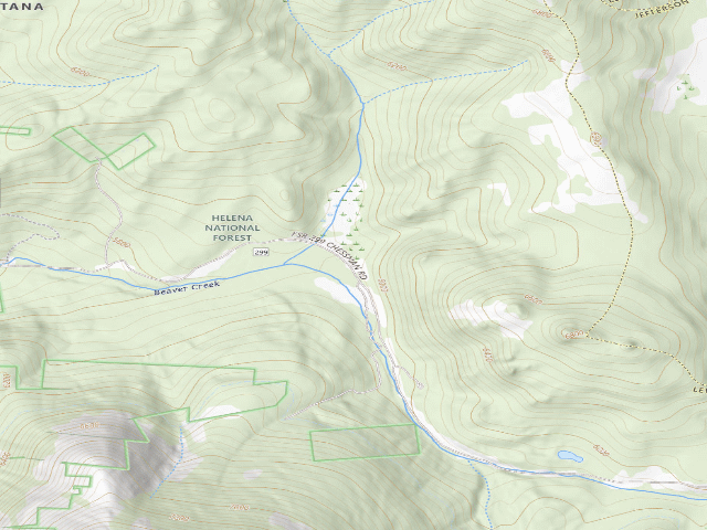 USGS topographic map of Chessman Rd 299 007
