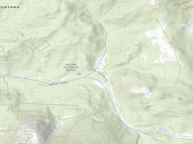 USGS topographic map of Chessman Rd 299 008