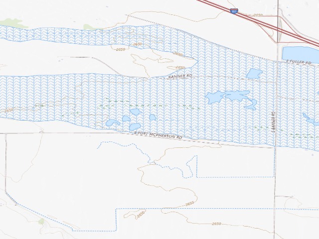 USGS topographic map of Chester Island WMA