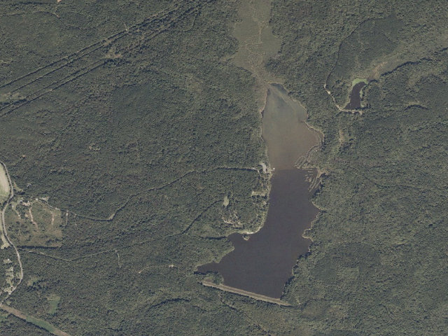 Aerial image of Chewalla Lake
