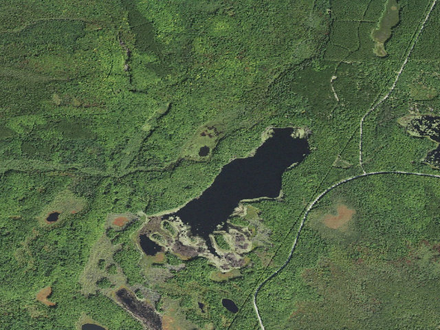 Aerial image of Chicago Lake Camping Area
