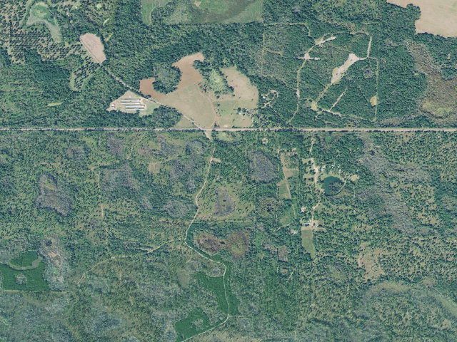 Aerial image of Chickasawhatchee WMA Primitive Campground #2