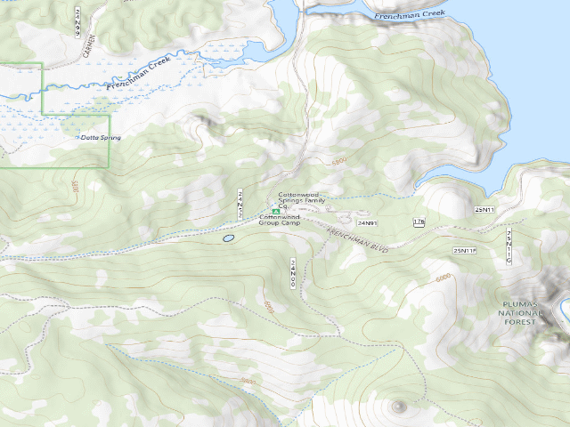 USGS topographic map of Chilcoot Family Cg.