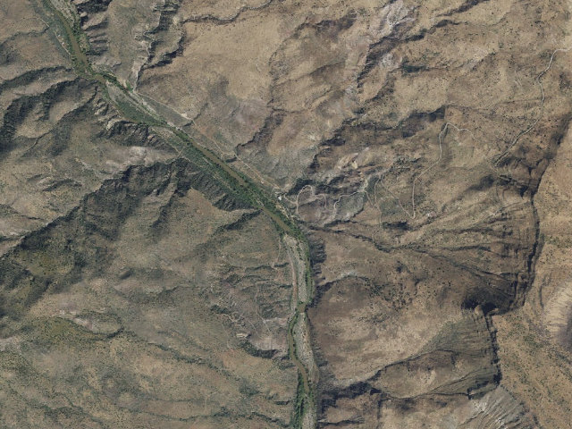Aerial image of Childs Dispersed Camping Area