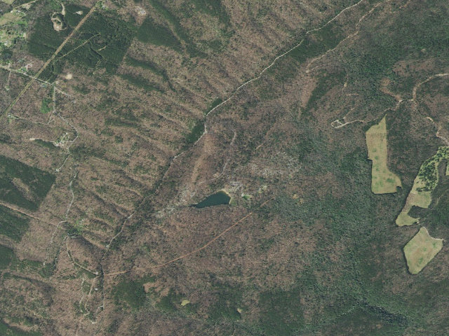 Aerial image of Chilhowee Recreation Area