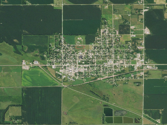 Aerial image of Chilvers Park (Plainview)