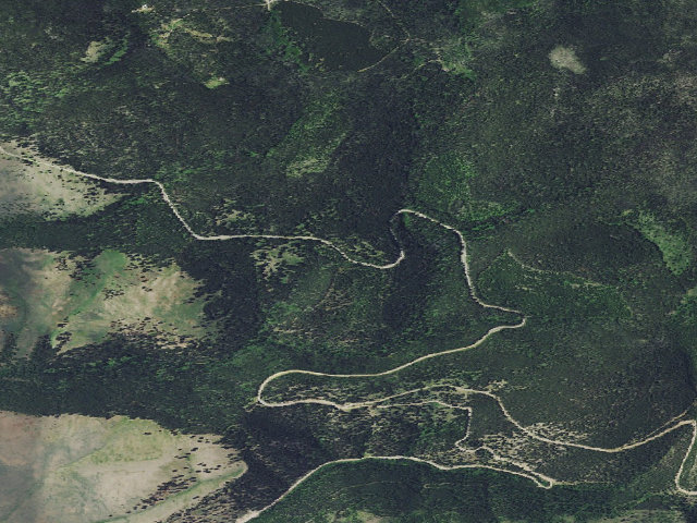 Aerial image of Chimney Crk-Rd  1163-003