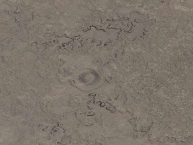 Aerial image of China Cup Butte Isa Wilderness Study Area