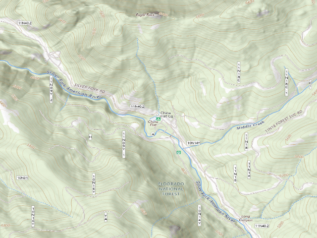 USGS topographic map of China Flat Cg