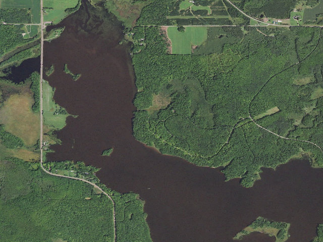 Aerial image of Chippewa Campground