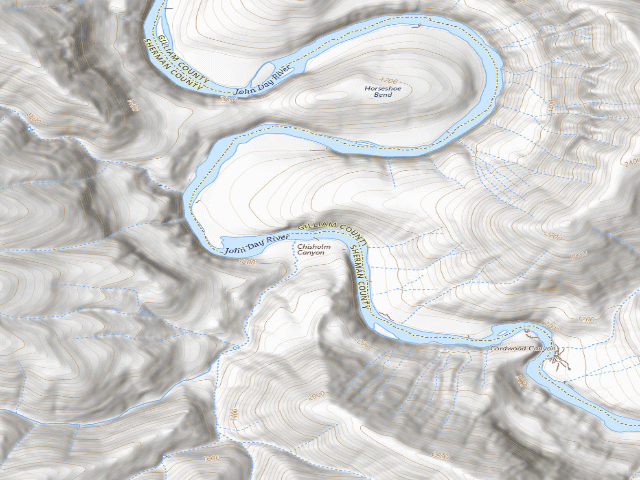 USGS topographic map of Chisholm