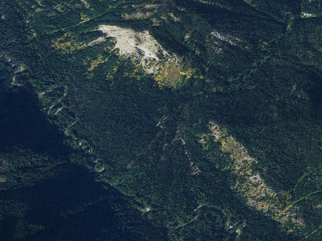 Aerial image of Chiwawa Horse Camp