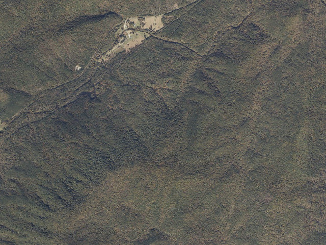 Aerial image of Choccolocco Trail Shelter Site
