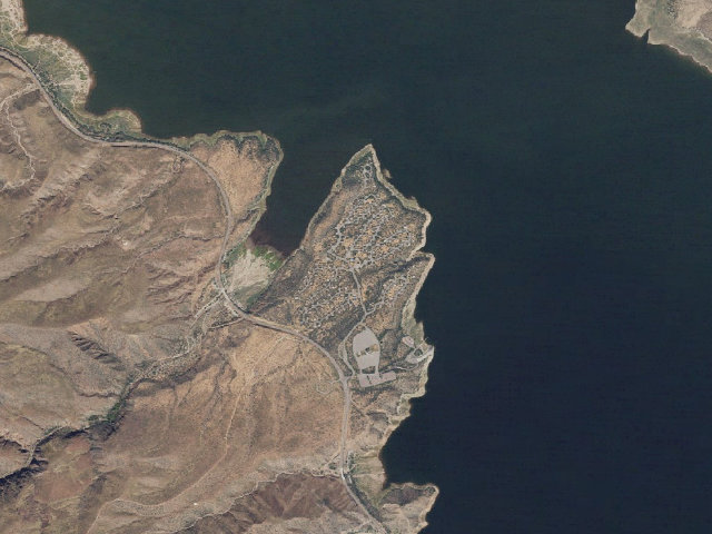 Aerial image of Cholla Campground
