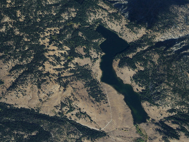 Aerial image of Chopaka Lake And Chopaka Mountain Wilderness Study Area