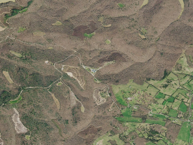 Aerial image of Chuck Swan State Forest - Primitive Camping Site (north)