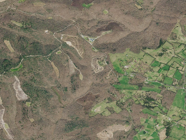 Aerial image of Chuck Swan State Forest - Primitive Camping Site (south)