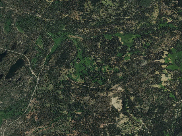 Aerial image of Church Meadow