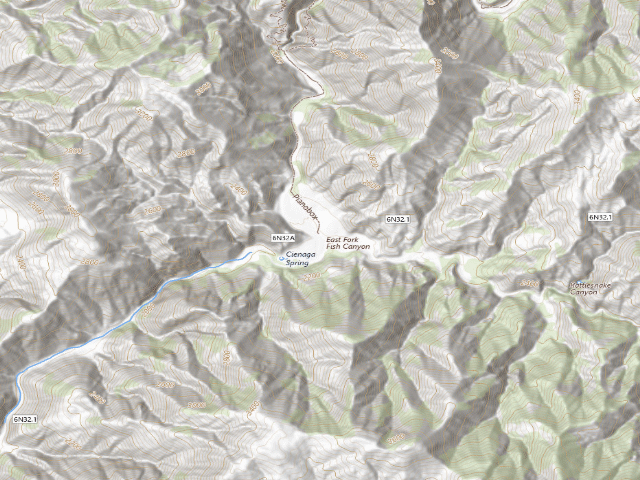 USGS topographic map of Cienaga