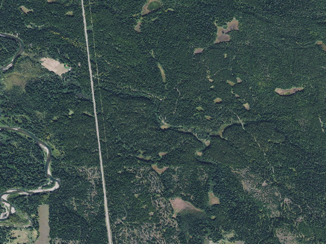 Aerial image of Cilly Creek