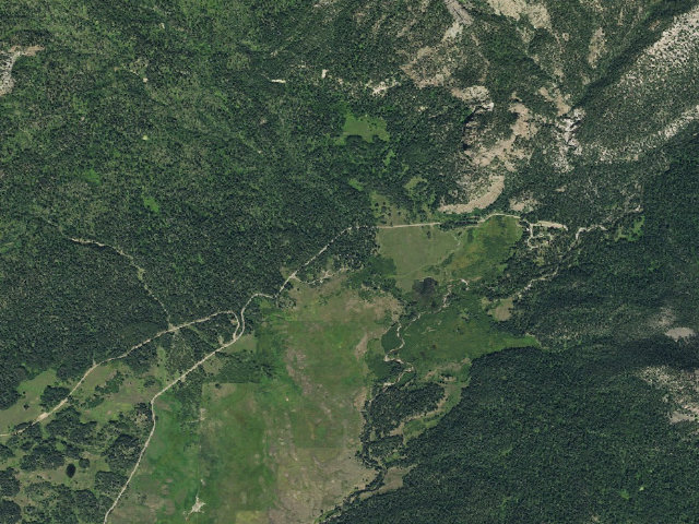 Aerial image of Cimarrona Campground
