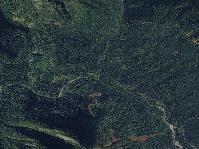 Aerial image of Clear Creek