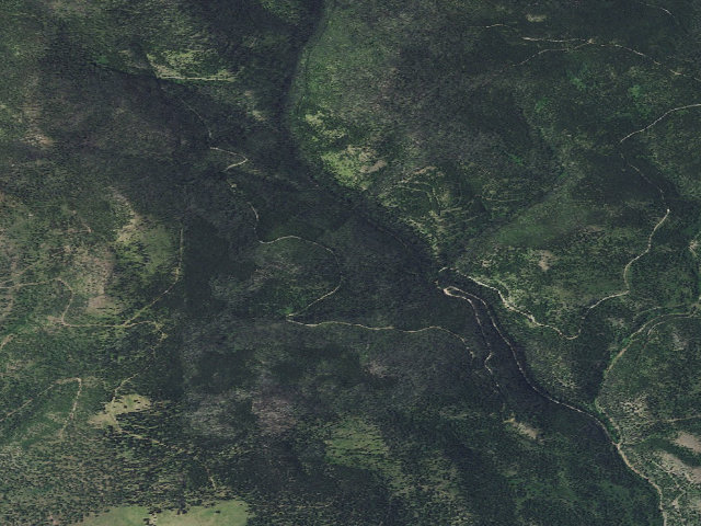 Aerial image of Clear Crk-Rd 1831A1-005