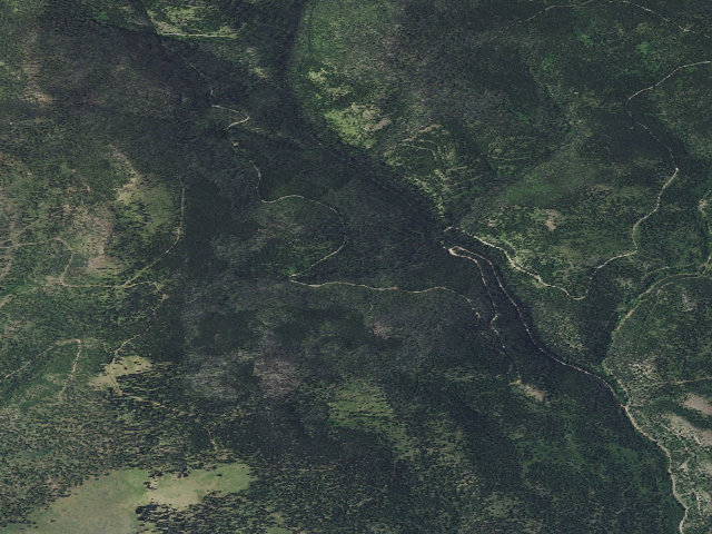 Aerial image of Clear Crk-Rd 1831A1-015