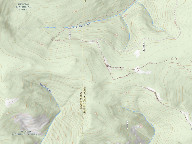 USGS topographic map of Clear Crk-Rd 1831A1-02A