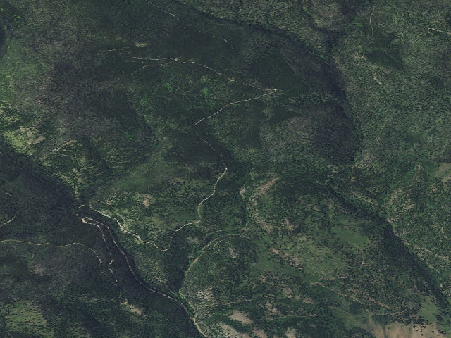 Aerial image of Clear Crk-Rd 1833-011