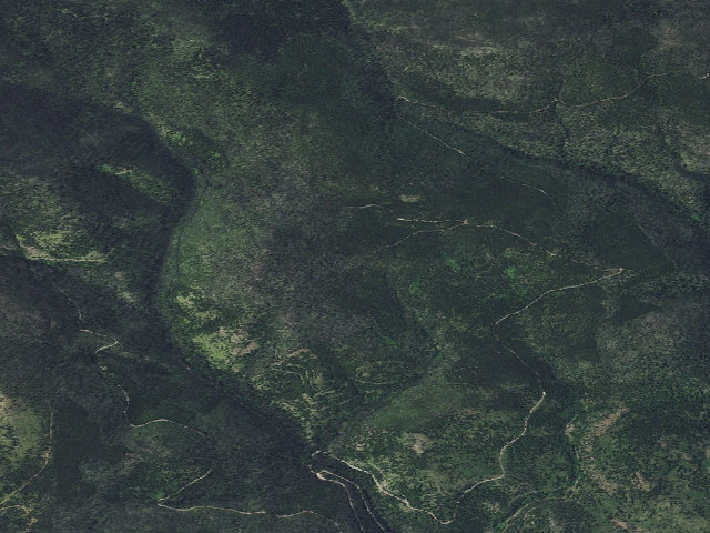 Aerial image of Clear Crk-Rd 1833-020