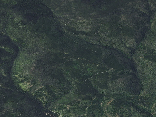 Aerial image of Clear Crk-Rd 1833-021