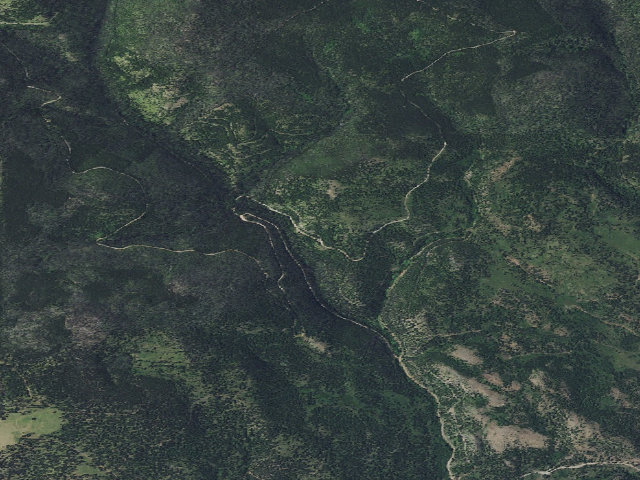 Aerial image of Clear Crk-Rd 1833B1-019