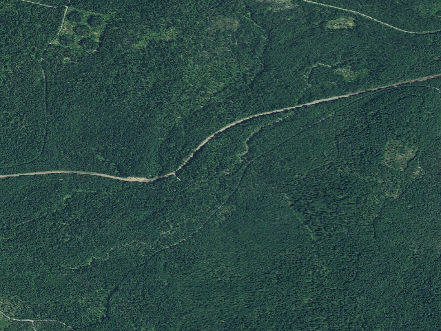 Aerial image of Clearwater Falls Lower Campground (Lower)