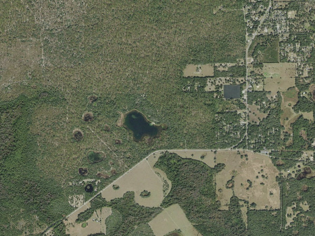 Aerial image of Clearwater Lake