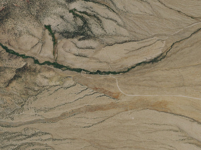 Aerial image of Cleve Creek Campground