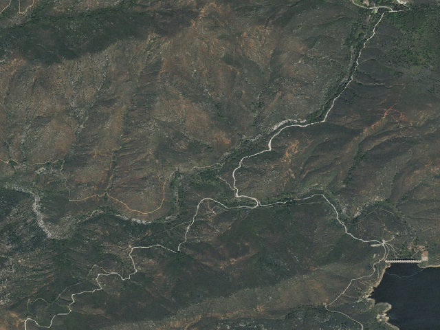 Aerial image of Cleveland National Forest