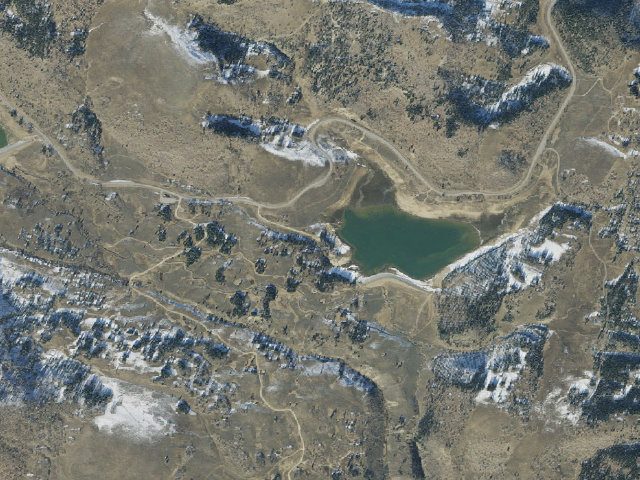 Aerial image of Cleveland Reservoir