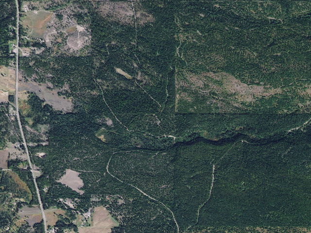 Aerial image of Closed Road 9545