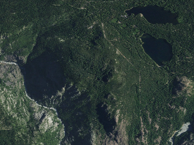 Aerial image of Clyde Mountain