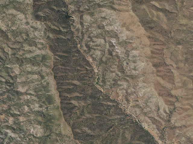 Aerial image of Coalinga Mineral Springs