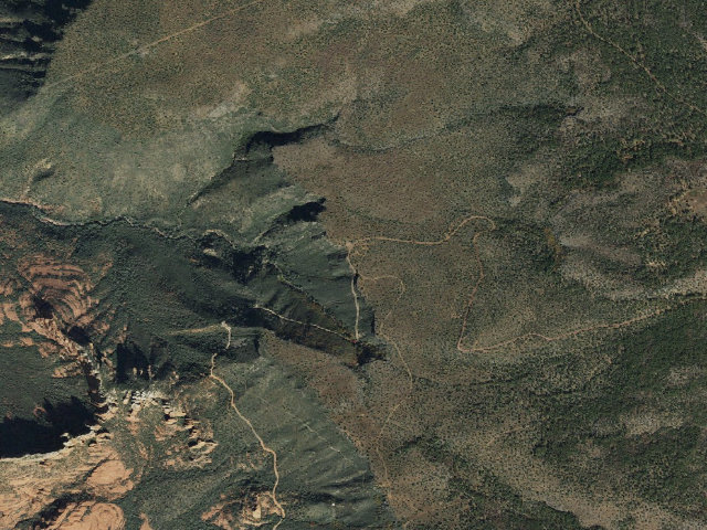 Aerial image of Coconino County