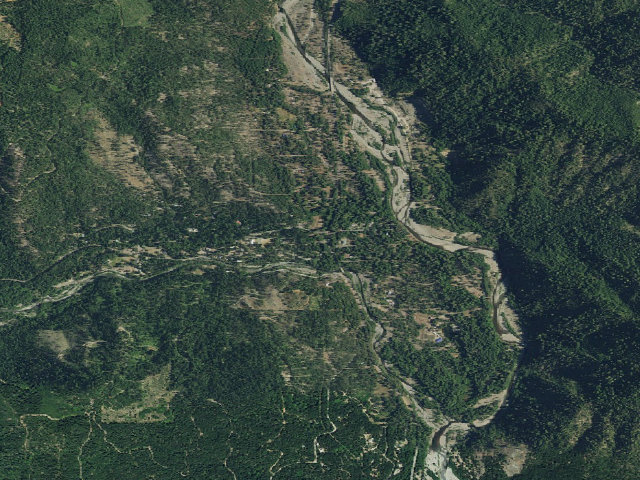 Aerial image of Coffee Creek Rd