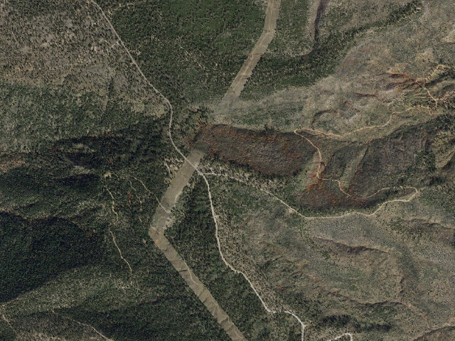 Aerial image of Colcord Ridge