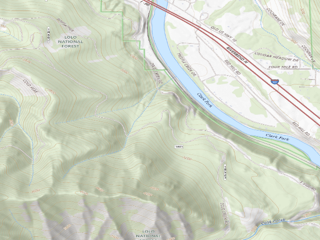 USGS topographic map of Cold_Cr-001
