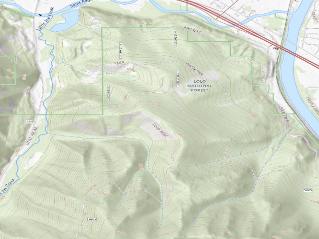 USGS topographic map of Cold_Cr-003A
