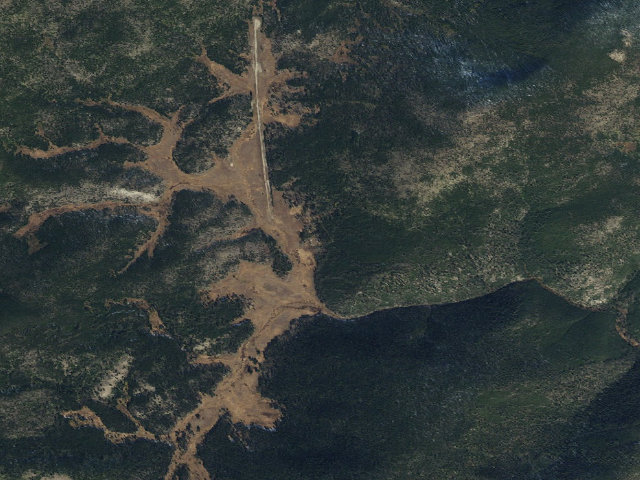 Aerial image of Cold Meadows Airfield