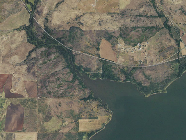 Aerial image of Cold Springs (Mountain Park WMA)