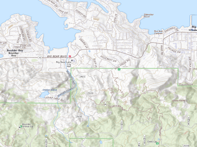 USGS topographic map of Coldbrook Cg