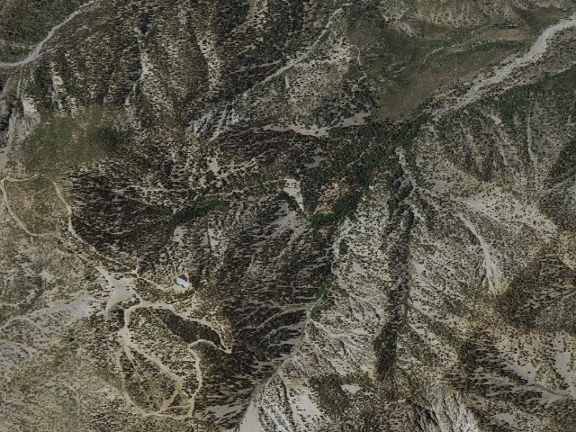 Aerial image of Coldwater Canyon Yellow Post Sites